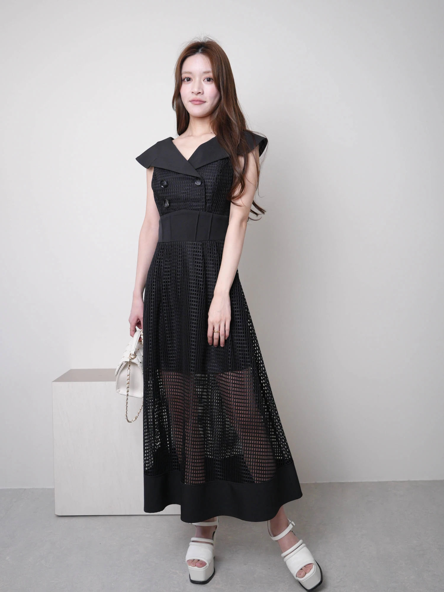 大人気即完売クロスストラップ フレア One-piece glamlips クロスストラップ フレア ONE-PIECE 新品タグ付
