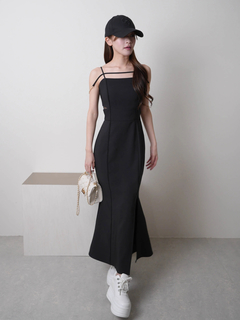 LIP SERVICE(リップサービス) |サイドシアーマーメイドキャミワンピース