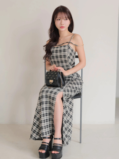 LIP SERVICE(リップサービス) |サイドシアーマーメイドキャミワンピース