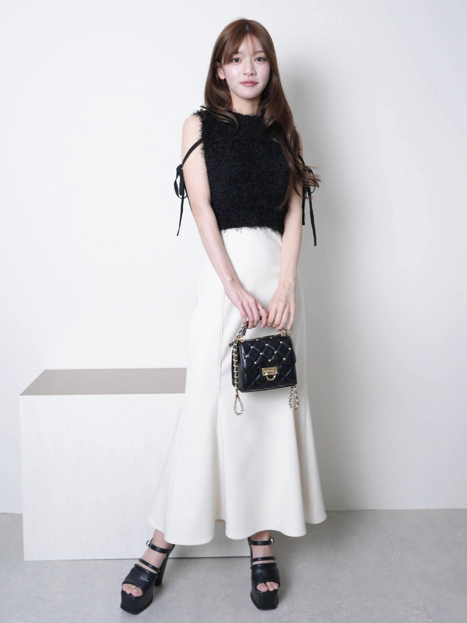 Glam Lips Switch リネンマーメイドスカート 1-165891-5.jpg