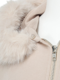 LIP SERVICE(リップサービス) |ファーフードスウェットパーカー