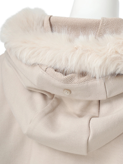 LIP SERVICE(リップサービス) |ファーフードスウェットパーカー