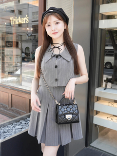 LIP SERVICE(リップサービス) |レイヤードライクノースリワンピース