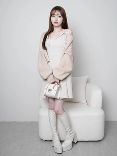 LIP SERVICE(リップサービス) |スウェットミニフレアキャミワンピース