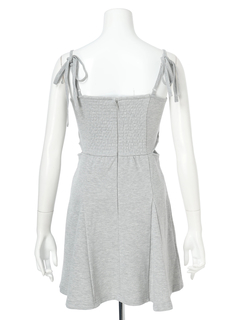 LIP SERVICE(リップサービス) |スウェットミニフレアキャミワンピース