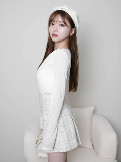 LIP SERVICE(リップサービス) |マルチツイードプリーツスカート