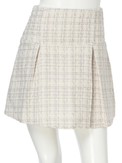 LIP SERVICE(リップサービス) |マルチツイードプリーツスカート