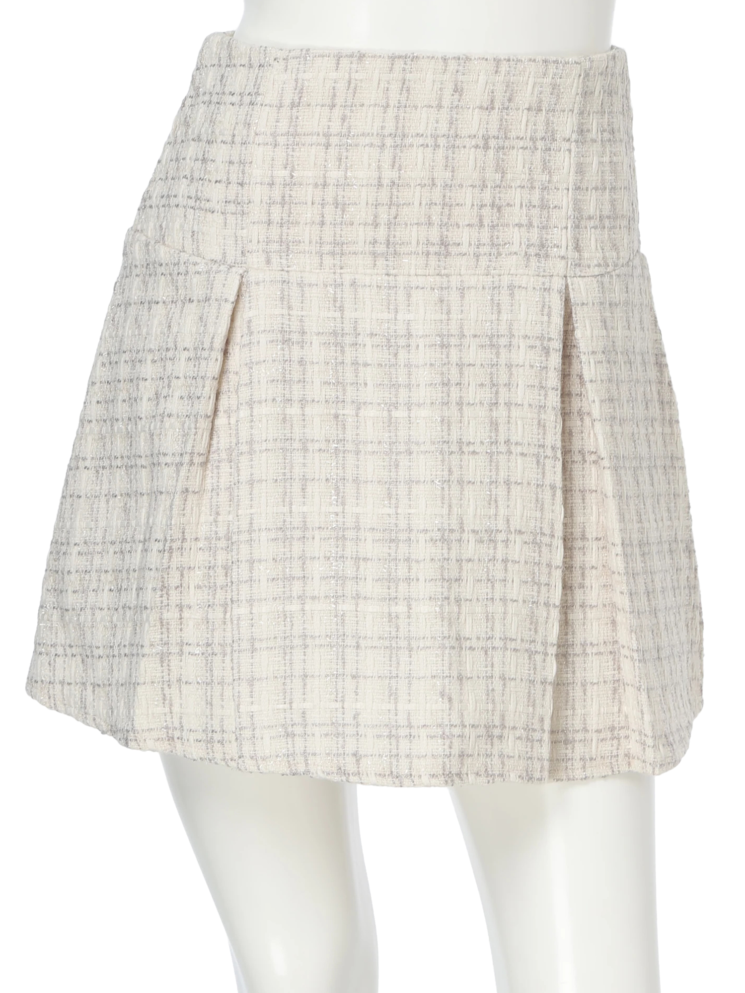 lip service マルチツイードプリーツスカート LIP SERVICE（リップサービス）｜ マルチツイードプリーツスカート