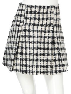 LIP SERVICE(リップサービス) |マルチツイードプリーツスカート