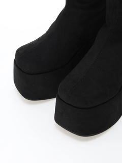 LIP SERVICE(リップサービス) |プラットフォームスクエアミドルブーツ