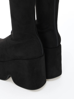 LIP SERVICE(リップサービス) |プラットフォームスクエアミドルブーツ