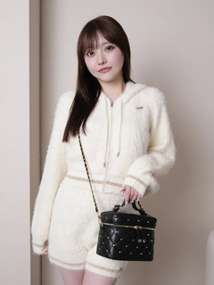 LIP SERVICE(リップサービス) |フェザーニットパーカー