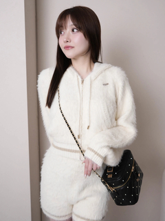 LIP SERVICE(リップサービス) |フェザーニットパーカー