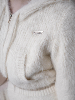 LIP SERVICE(リップサービス) |フェザーニットパーカー