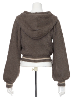 LIP SERVICE(リップサービス) |フェザーニットパーカー