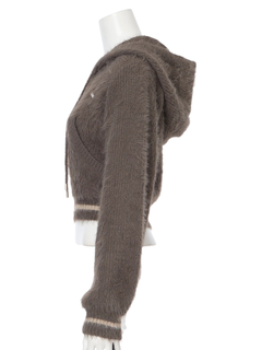 LIP SERVICE(リップサービス) |フェザーニットパーカー