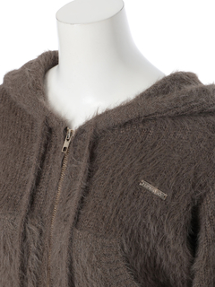 LIP SERVICE(リップサービス) |フェザーニットパーカー