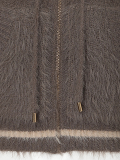 LIP SERVICE(リップサービス) |フェザーニットパーカー