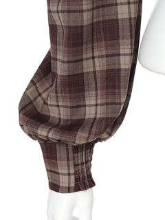 LIP SERVICE(リップサービス) |オフショルリボンチェックシャツトップス