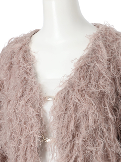 LIP SERVICE(リップサービス) |ボリュームフリンジカーディガン