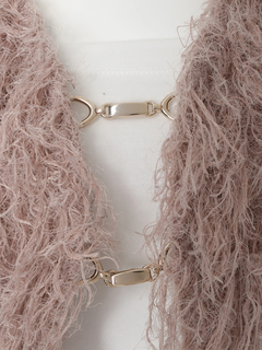 LIP SERVICE(リップサービス) |ボリュームフリンジカーディガン