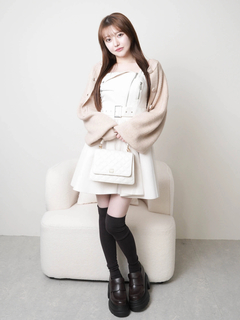 LIP SERVICE(リップサービス) |Fluffyラメニットカーディガン