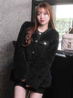 LIP SERVICE(リップサービス) |シープライクミドルボアジャケット