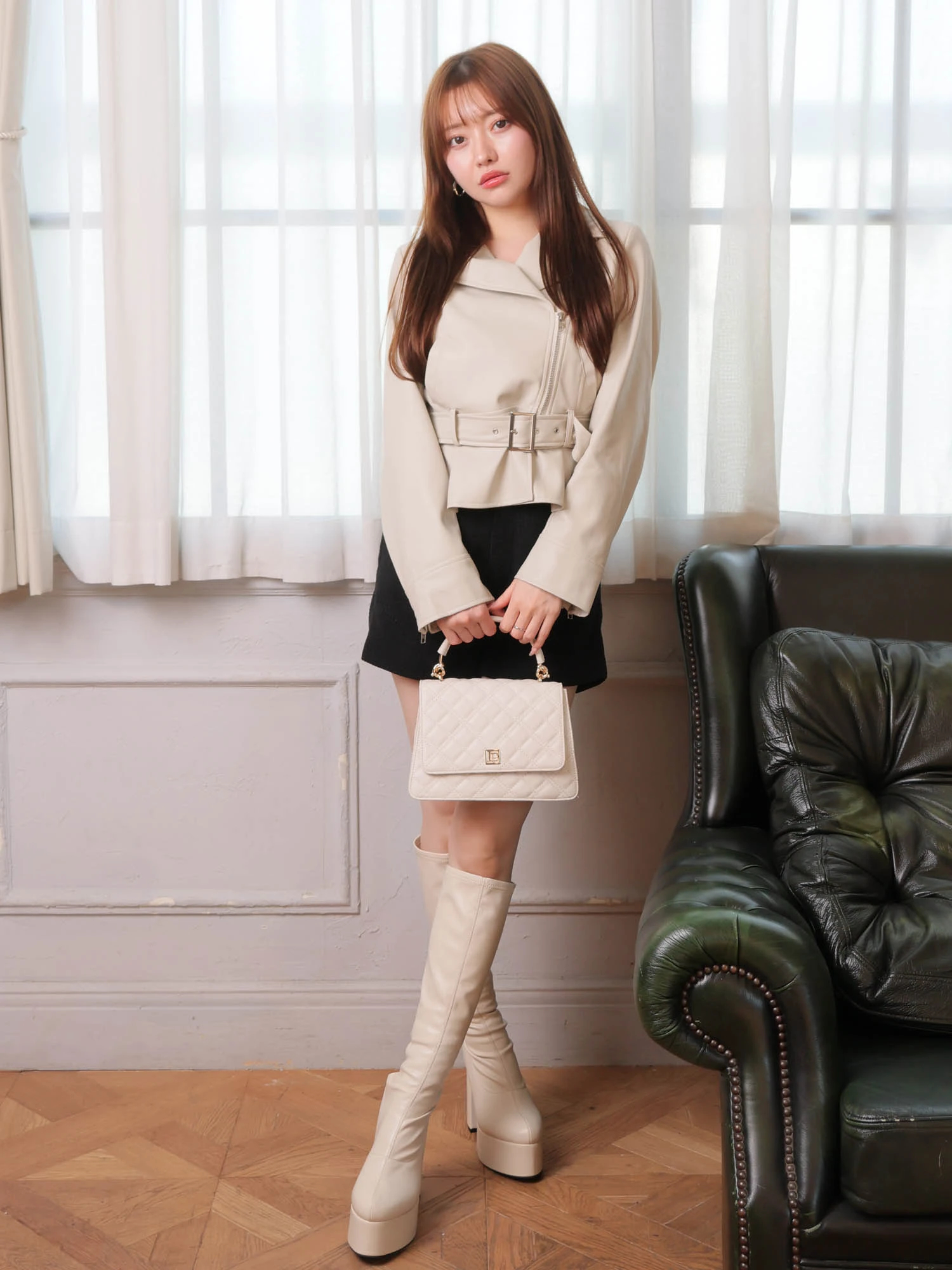 LIP SERVICE（リップサービス）｜ 2wayコンパクトペプラムライダース