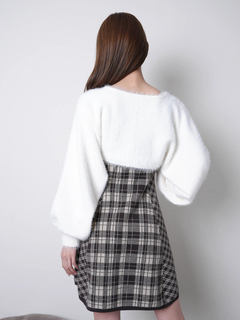 LIP SERVICE(リップサービス) |【形が選べる】フェザーチェックアンサンブルワンピース