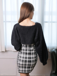 LIP SERVICE(リップサービス) |【形が選べる】フェザーチェックアンサンブルワンピース