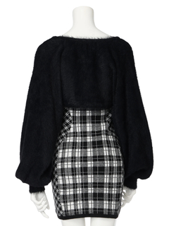 LIP SERVICE(リップサービス) |【形が選べる】フェザーチェックアンサンブルワンピース