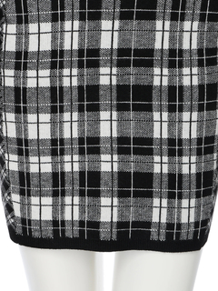 LIP SERVICE(リップサービス) |【形が選べる】フェザーチェックアンサンブルワンピース