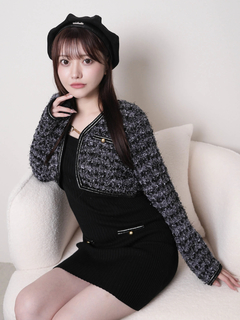 LIP SERVICE(リップサービス) |クラシカルツイードアンサンブルワンピース