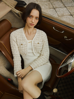 LIP SERVICE(リップサービス) |クラシカルツイードアンサンブルワンピース