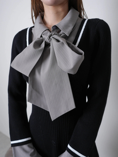 LIP SERVICE(リップサービス) |シャツドッキングプリーツワンピース