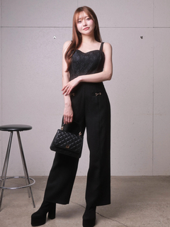 LIP SERVICE(リップサービス) |レースツイードロンパース