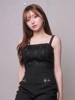 LIP SERVICE(リップサービス) |レースツイードロンパース