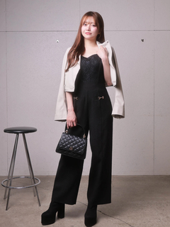 LIP SERVICE(リップサービス) |レースツイードロンパース