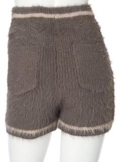 LIP SERVICE(リップサービス) |フェザーニットショートパンツ