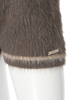 LIP SERVICE(リップサービス) |フェザーニットショートパンツ