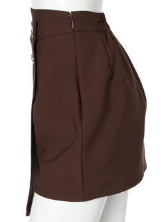 LIP SERVICE(リップサービス) |アシメボタンラップショートパンツ