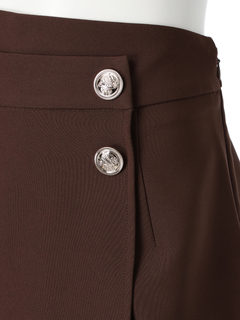 LIP SERVICE(リップサービス) |アシメボタンラップショートパンツ