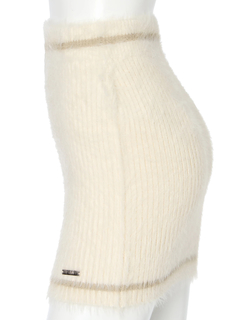 LIP SERVICE(リップサービス) |フェザーニットミニスカート