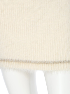 LIP SERVICE(リップサービス) |フェザーニットミニスカート