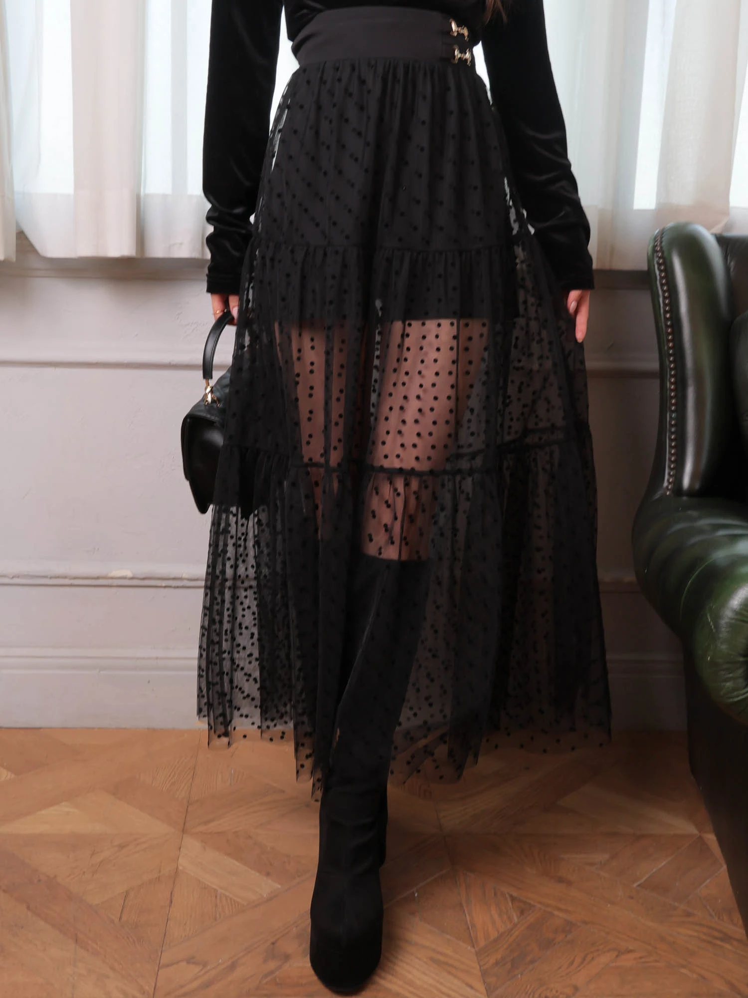 LIP SERVICE（リップサービス）｜ 2wayショーパン付チュール