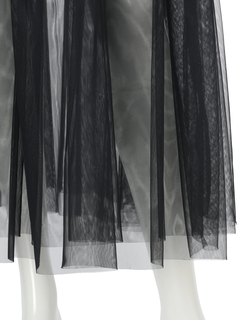 LIP SERVICE(リップサービス) |2wayショーパン付チュールフレアスカート