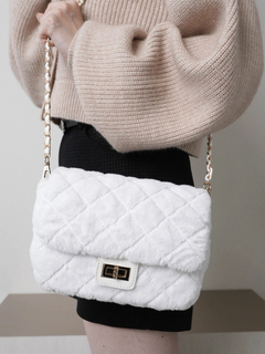 LIP SERVICE(リップサービス) |ファーキルティングミニバッグ