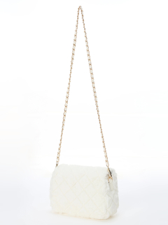 LIP SERVICE(リップサービス) |ファーキルティングミニバッグ