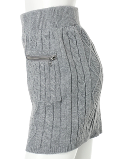 LIP SERVICE(リップサービス) |ウォームケーブルニットスカート