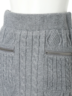 LIP SERVICE(リップサービス) |ウォームケーブルニットスカート